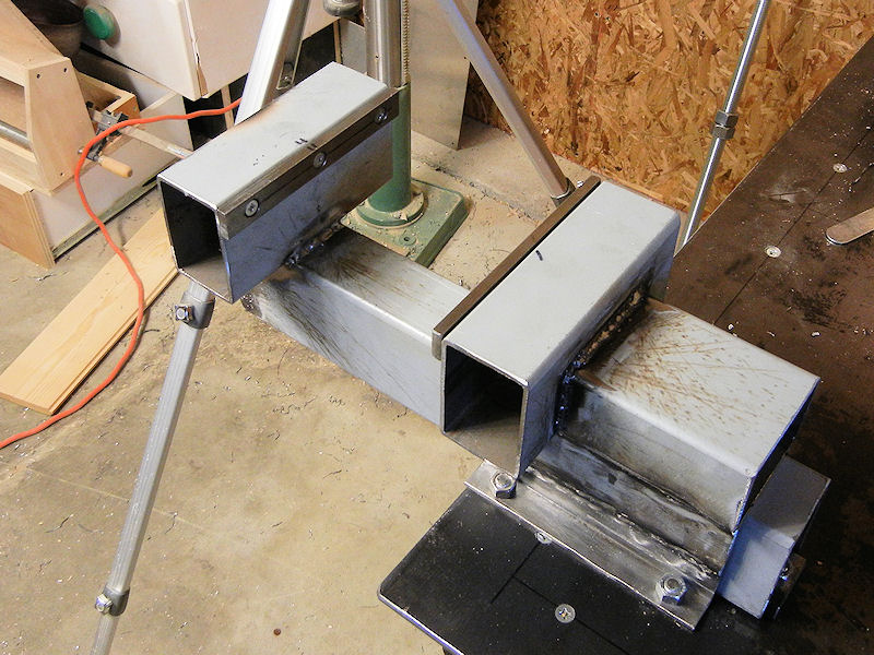 make a steel bench vise