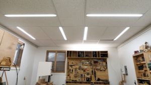Workshop Lighting Upgrade - IBUILDIT.CA