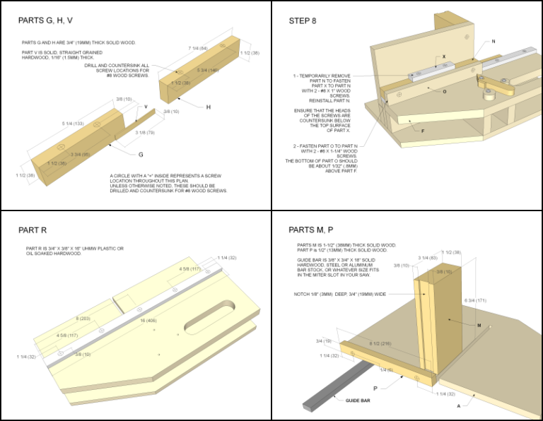 Advanced Box Joint Jig Plans Plans IBUILDIT.CA