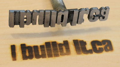 DIY Custom Branding Iron : 5 Steps (with Pictures) - Instructables