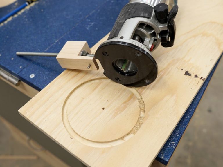 How To Make A Circle Cutting Guide IBUILDIT.CA