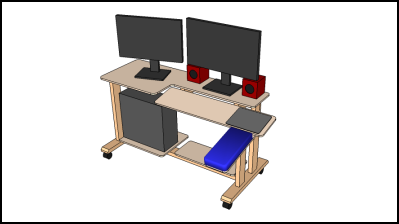 Computer Desk Plans Plans Ibuildit Ca