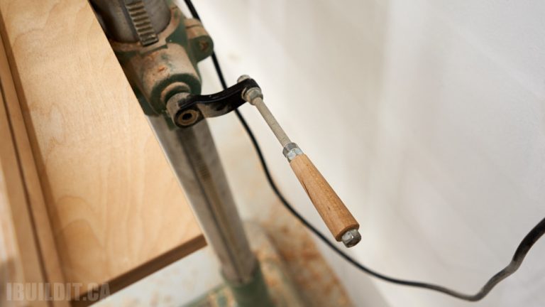 How To Make A Simple Drill Press Table - IBUILDIT.CA