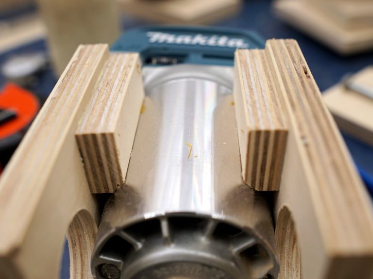 Making An Edge Banding Trimmer Attachment IBUILDIT.CA