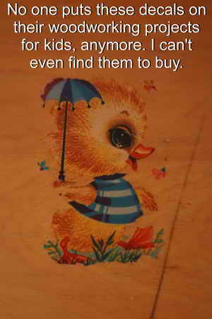 decals for decorating woodworking projects for kids