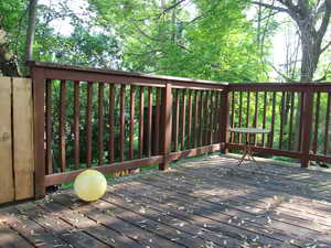 old paint on an old deck