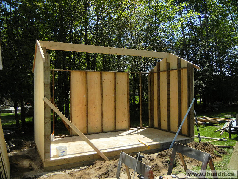 Building A Garden Shed - IBUILDIT.CA