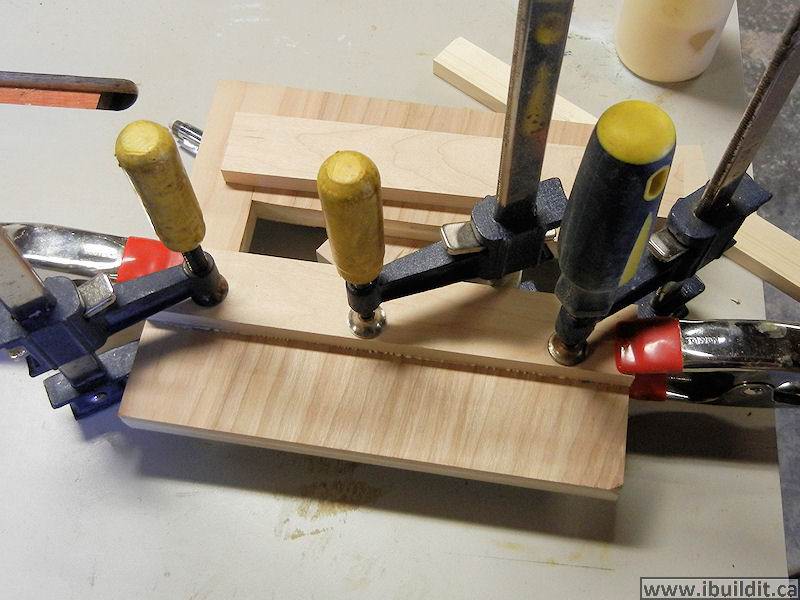 how to make a drill press vise out of wood