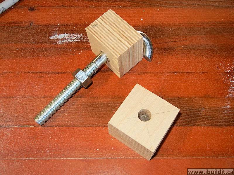 making clamps from hook bolts