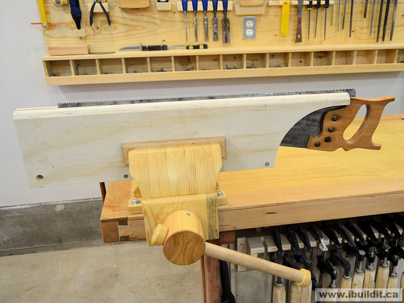 finished how to make a handsaw vise