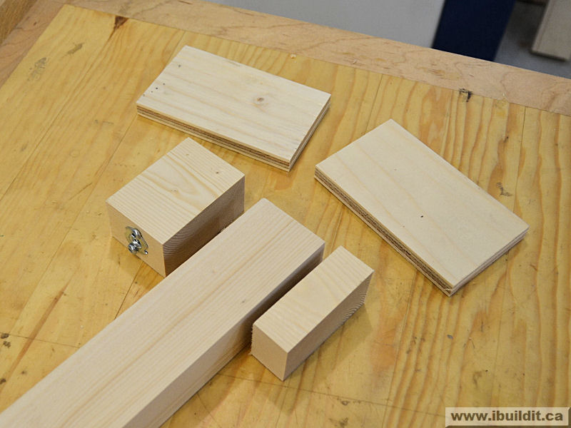 materials for make a k-body clamp from wood free plan