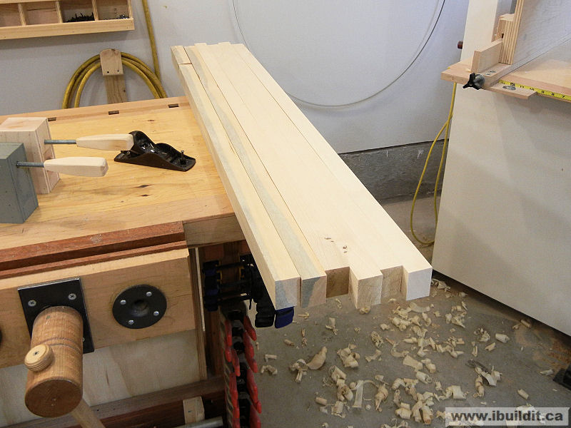 make wooden k-body clamps