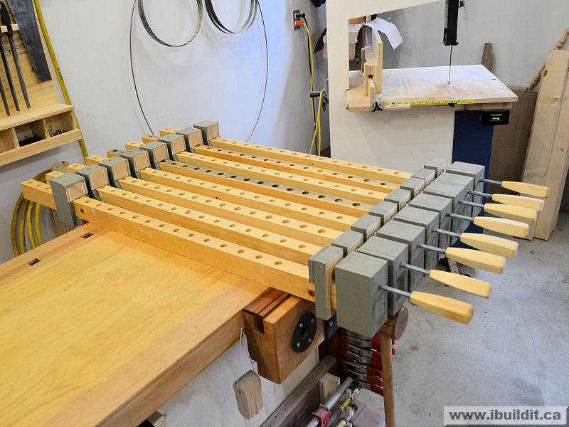 make a rack for your clamps