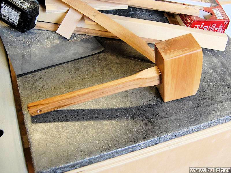 Make a wooden mallet