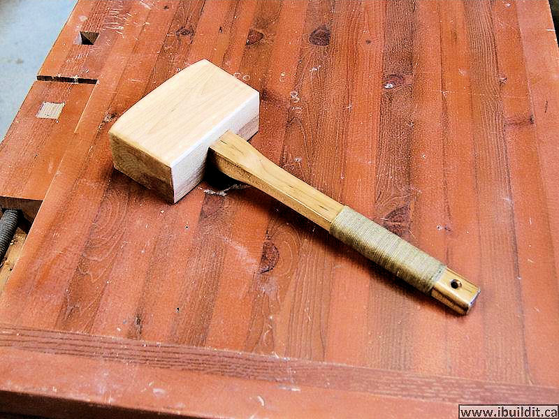 Homemade Wooden Mallet