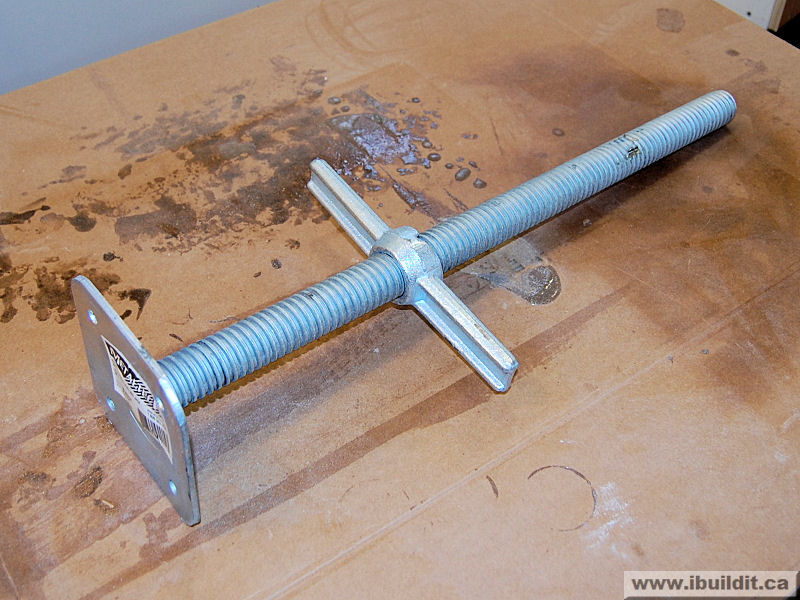 How To Make A Wooden Vise Ibuildit Ca, Wooden Threaded Rod Vise