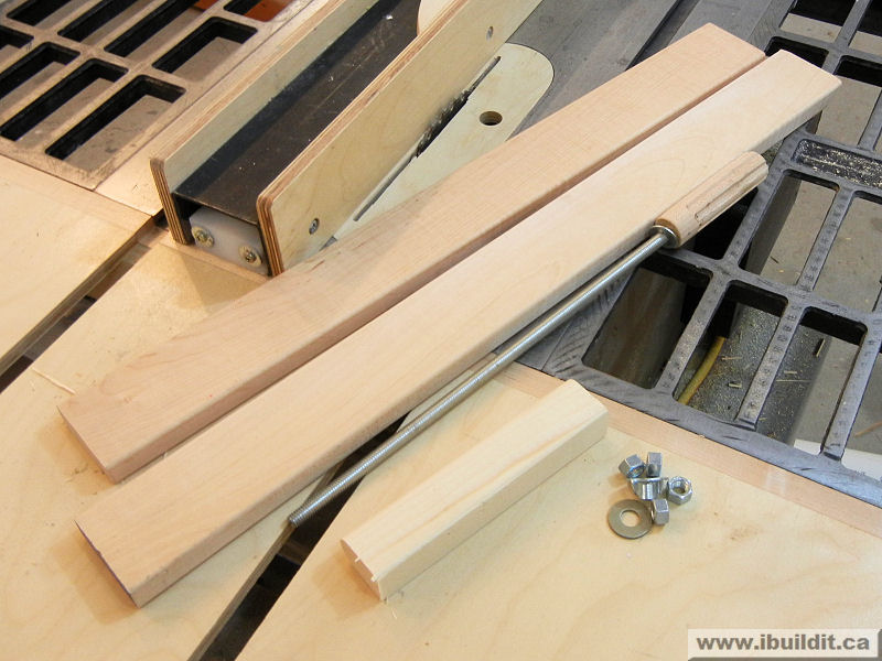 how to make a wooden bar clamp materials