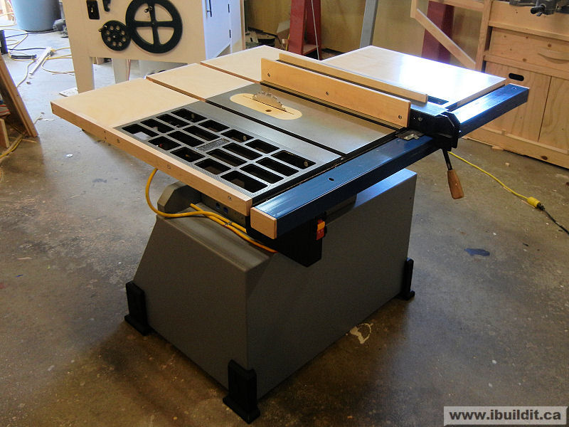 How To Rebuild A Table Saw Ibuildit Ca, Diy Table Saw Top Replacement