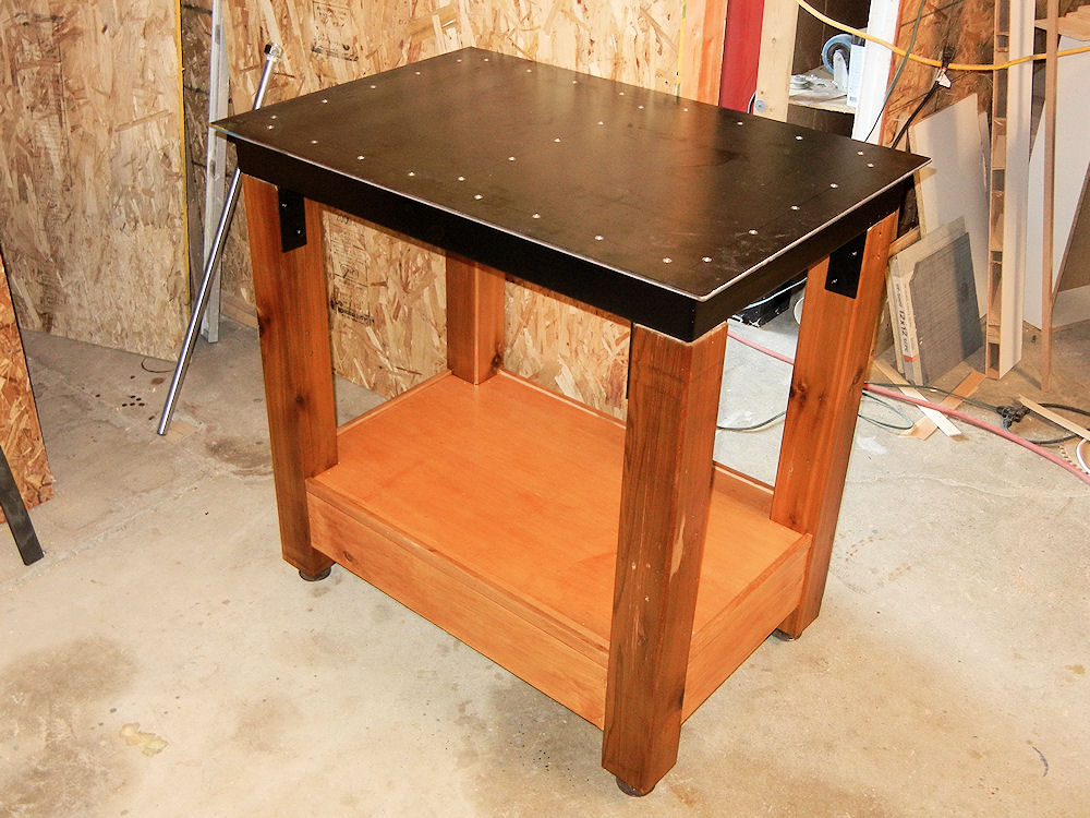 steel work table