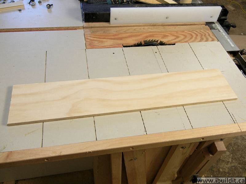 Making A Table Saw Tapering Jig