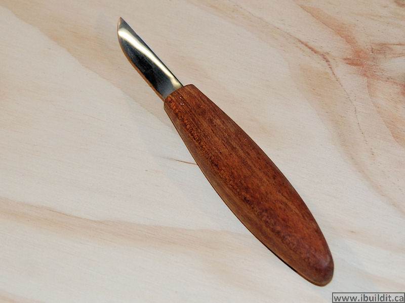 whittling knife handle