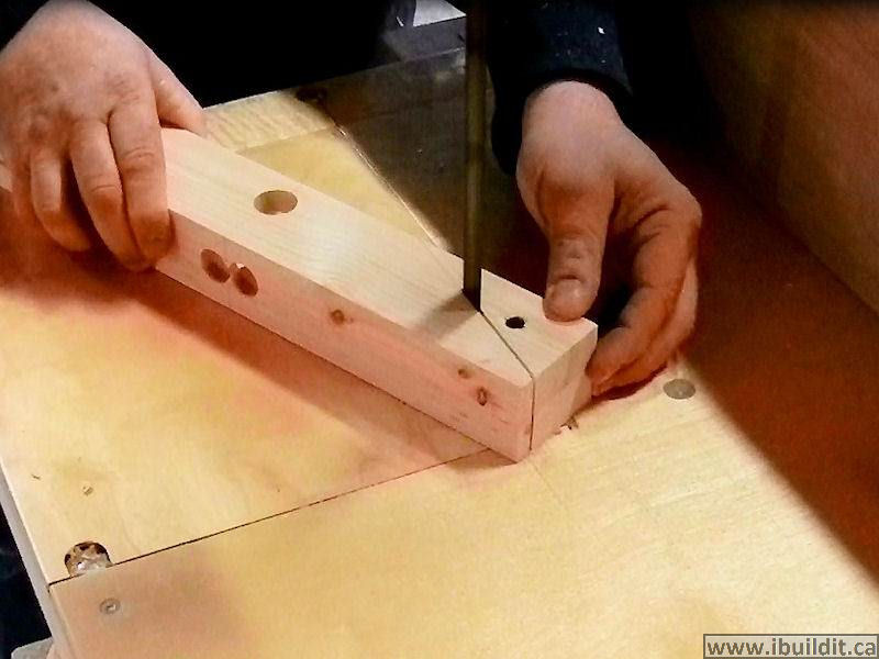 bandsaw cuts wood how to make classic wooden hand screws