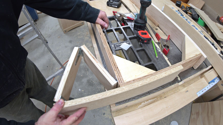 making a band saw blade storage drawer