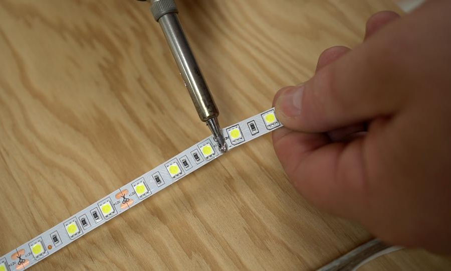 DIY Super Bright LED Light Strip Work Light For Workbench 