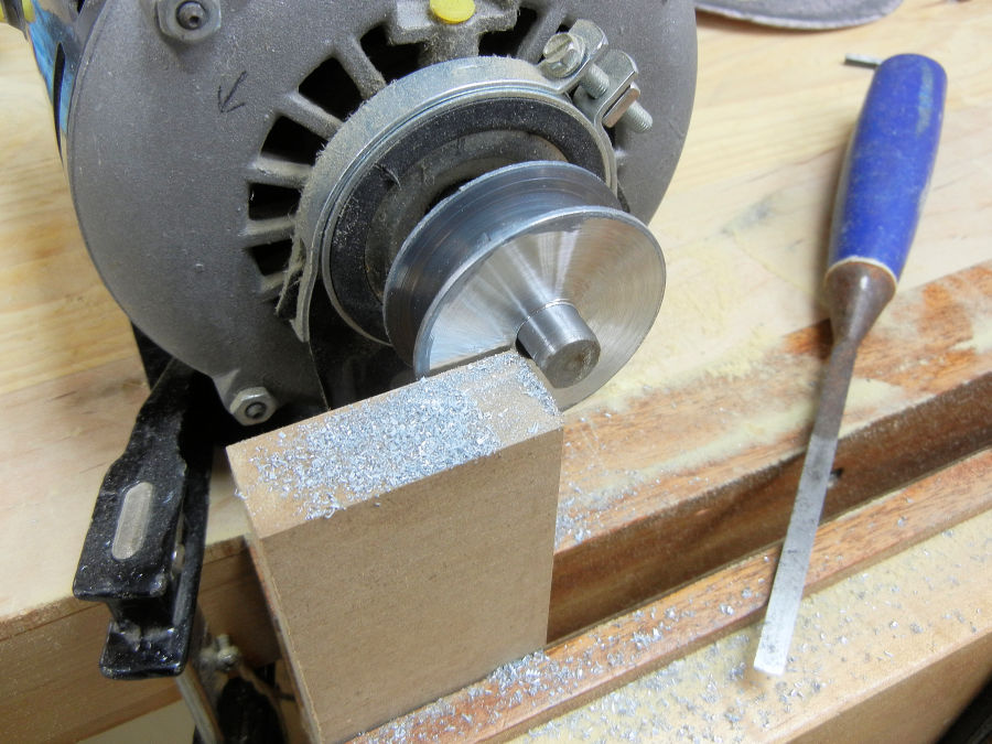 making a wooden impeller