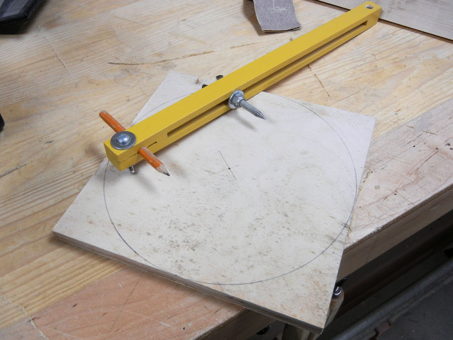 making a wooden blower fan