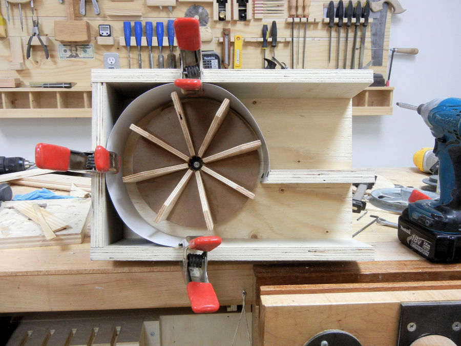 making a wooden impeller