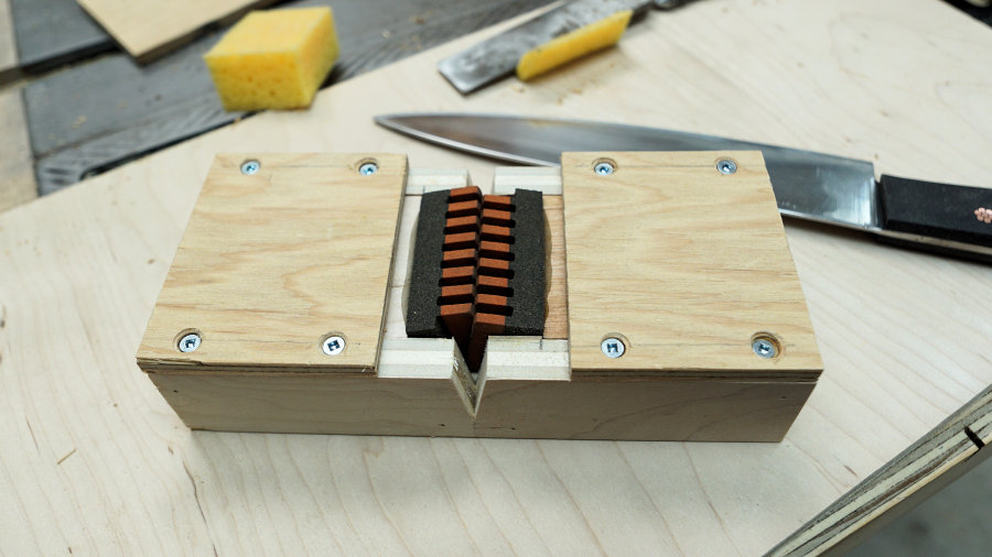 Making An Unusual Knife Sharpener - IBUILDIT.CA