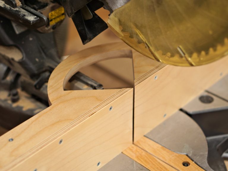 Making A Miter Saw Fence IBUILDIT.CA