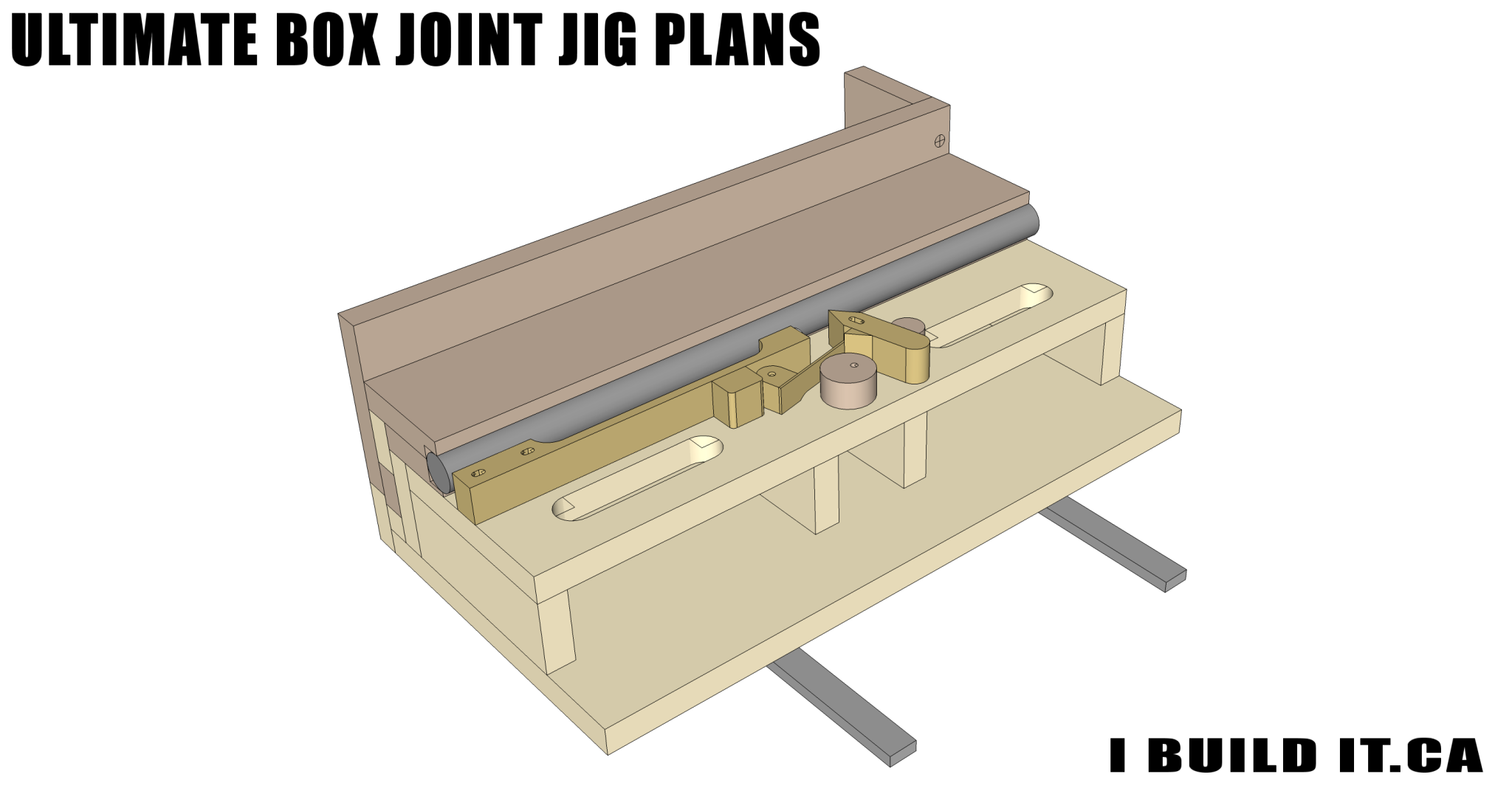 Ultimate Box Joint Jig Plans - Plans - IBUILDIT.CA