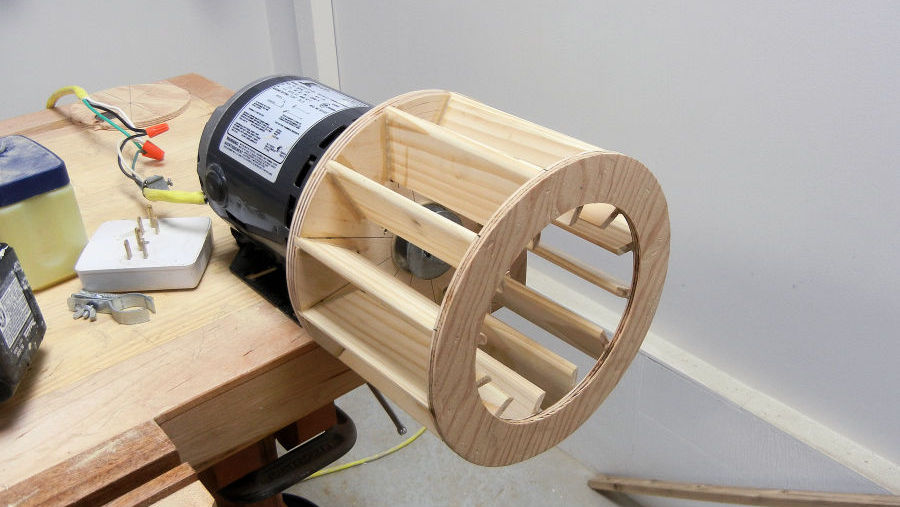 How To Make A Wooden Impeller IBUILDIT.CA